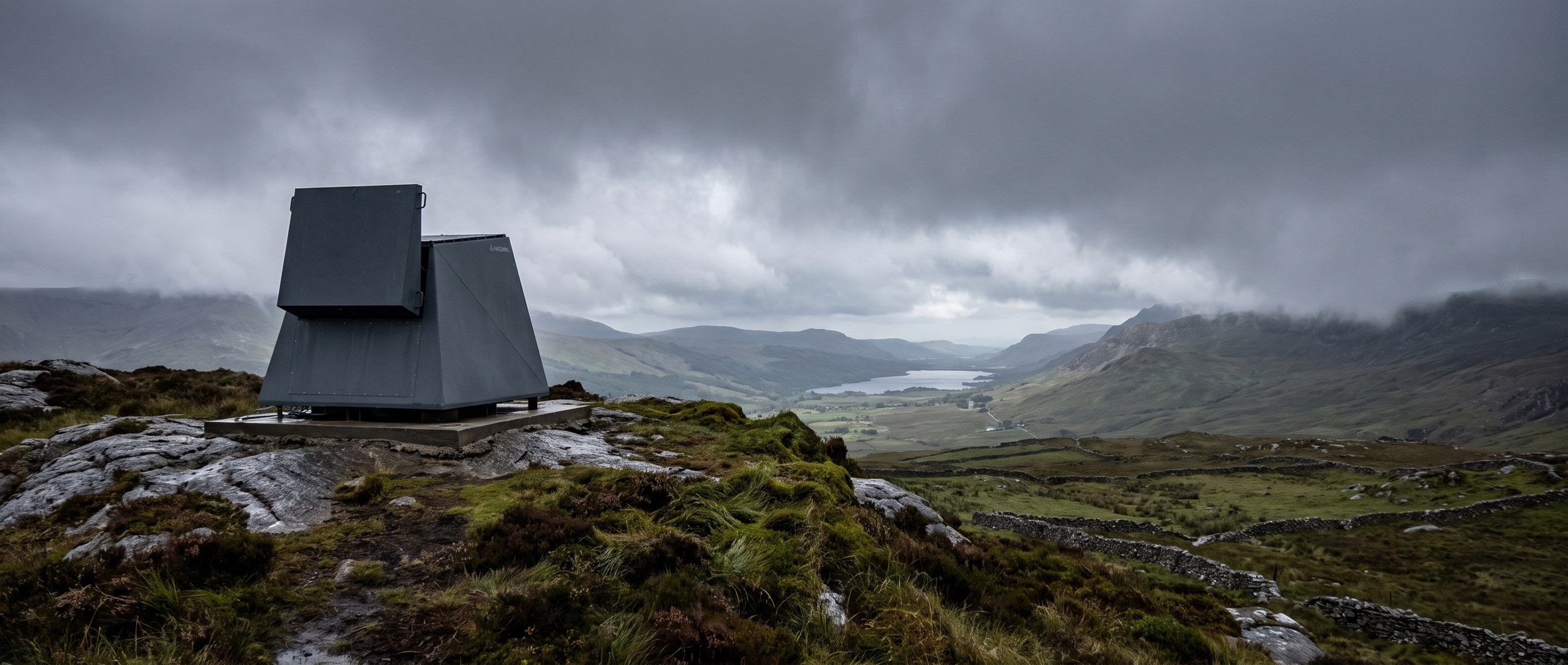Aeronaut launch station releasing an aircraft on a test range